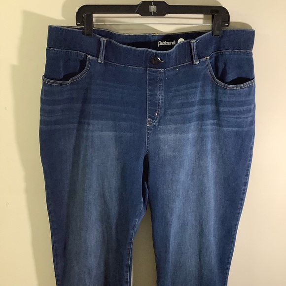 Betabrand Yoga Pants Bootcut Denim Jeans - Picture 2 of 5